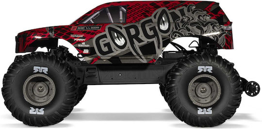 Arrma Gorgon 223s Радиоуправляем Автомобил Monster Truck 2WD Червен