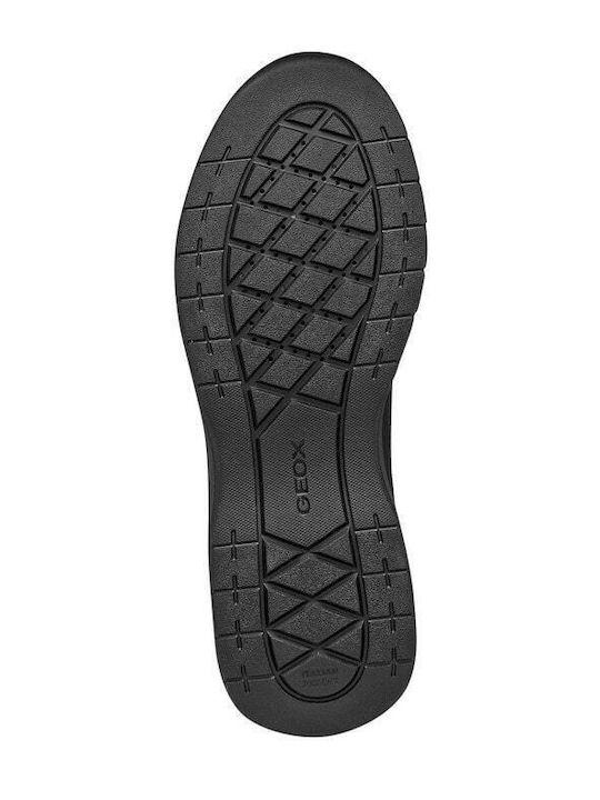 Leder Damen Stiefeletten Schwarz