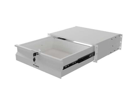 Lanberg 19" Rack Drawer 3U 360mm Grey Maximum Load 90kg