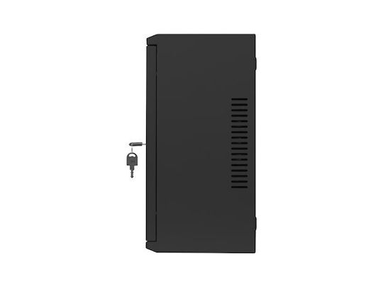 Lanberg Wall-Mounted Rack Cabinet 19" 4u+3u 540x200 Black Waf1-5203-04-00b