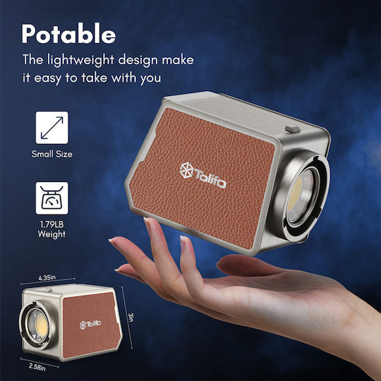 Tolifo Palmled Pl-100b 100w Led Tlci 98 Eingebaute Batterie Standard Version