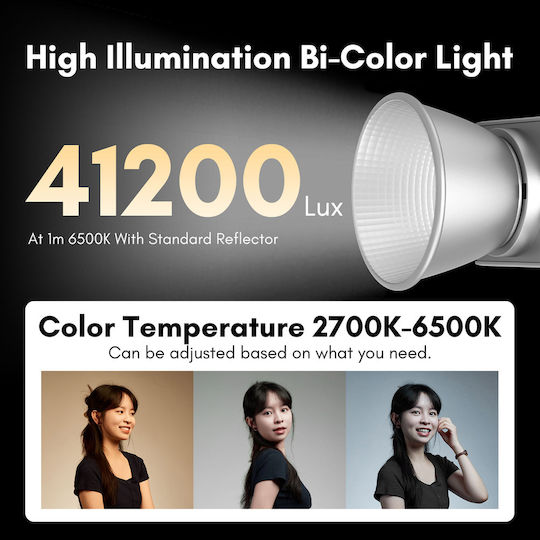 Tolifo Palm Light Pl-200b Ac Video Licht 41.200lx 180w