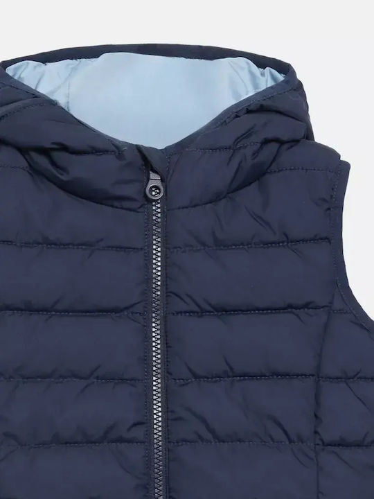Kids Casual Sleeveless Short Blue