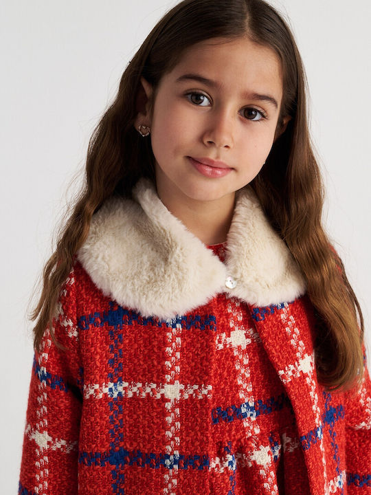 Kids Coat Short Red