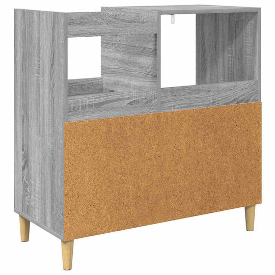 vidaXL Hi-Fi Möbel Grau 39.5x82x82.5cm