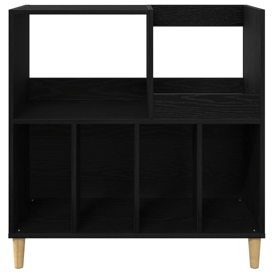 vidaXL Mobilier Hi-Fi Negru 39.5x82x82.5cm