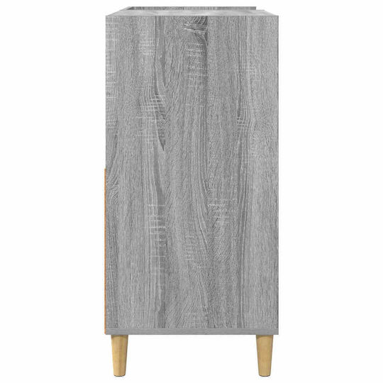 vidaXL Hi-Fi Möbel Grau 39.5x82x82.5cm