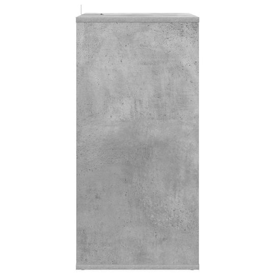 vidaXL Hi-Fi Furniture Grey 36.5x44.5x74.5cm