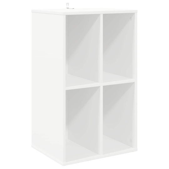 vidaXL Hi-Fi Furniture White 36.5x44.5x74.5cm