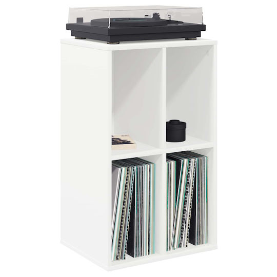 vidaXL Hi-Fi Furniture White 36.5x44.5x74.5cm