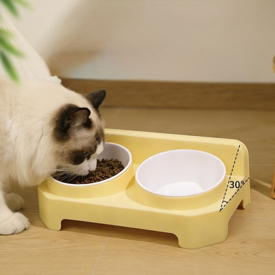 Pet's Choice Πλαστικό Μπολ Φαγητού & Νερού για Σκύλο & Γάτα 450ml