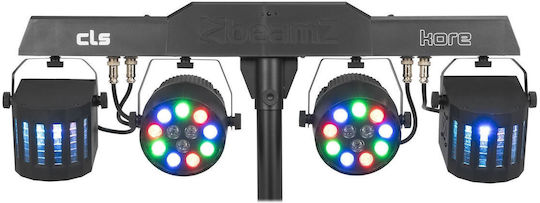 Beamz LED PAR DMX RGBW Bewegliche Lichter