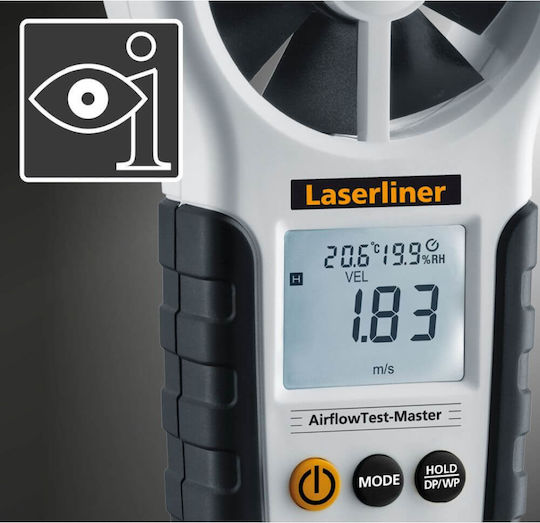 Laserliner AirflowTest-Master Anemometru cu Senzor