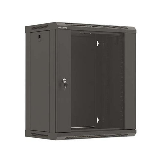 Lanberg Монтирана на стена Ракова кабина 19U 54x35cm Черна WF03-5312-10B