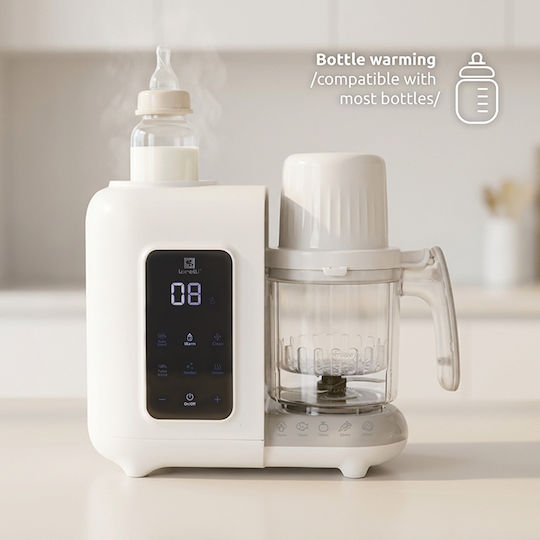 Lorelli Healthy Baby Chef Ατμομάγειρας με 2 Επίπεδα Μαγειρέματος με Μπλέντερ 2lt