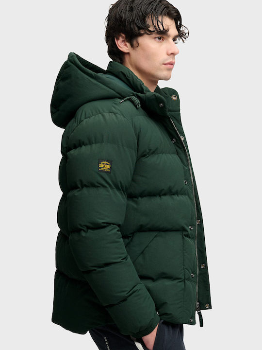Superdry Everest Puffer Jacket Dark Green