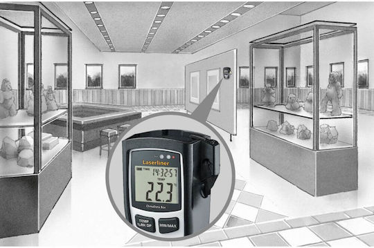 Laserliner LL-082.031A Contor Digital de Umiditate Ambientală