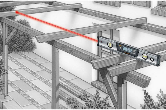 Laserliner LL-081.274A Wasserwaage Aluminium Elektronisch Magnetisch 100cm
