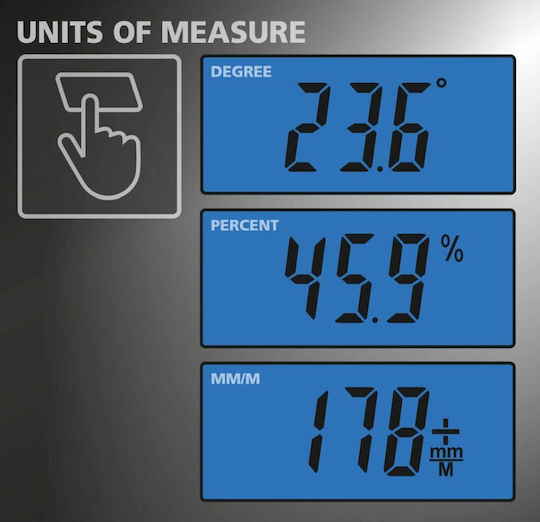 Laserliner LL-081.255A Wasserwaage Aluminium Elektronisch Magnetisch 40cm