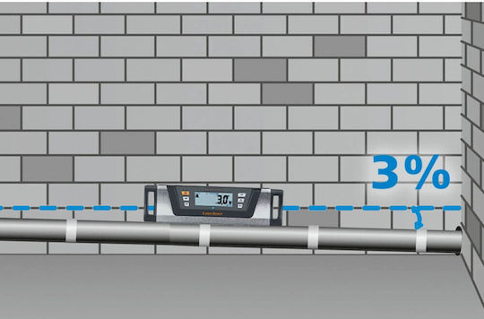 Laserliner LL-081.280A Wasserwaage Aluminium Elektronisch Magnetisch 23cm