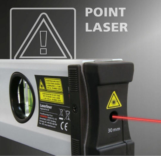 Laserliner LL-081.272A Wasserwaage Aluminium Elektronisch Magnetisch 80cm