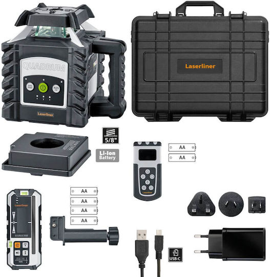 Laserliner Quadrum Gsl M350 Durable Rotary Laser Ip66