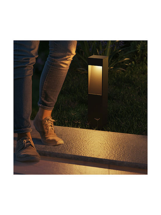 Calex Lampa Post Mic LED Pentru Exterior 7W Cu Lumină Alb Cald IP65 Negru