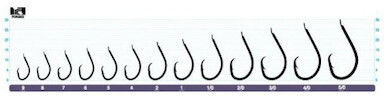 Куки За Риболов Owner Bishi Hook Златист Размер 8