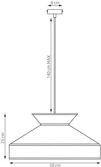 Emibig Black Pendant Ceiling Light