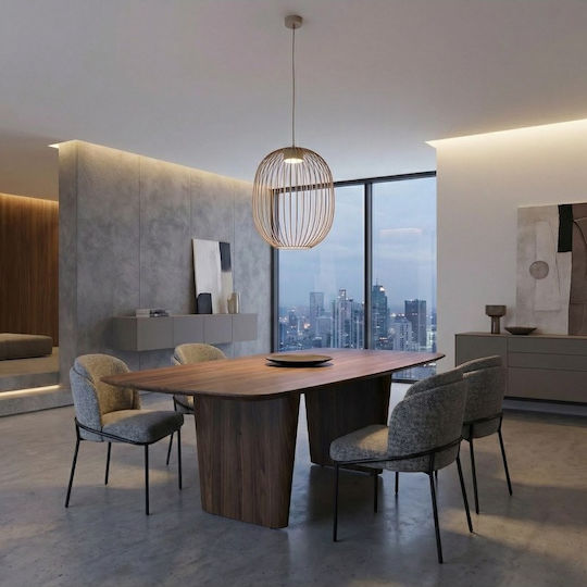 Emibig Beige Pendant Ceiling Light