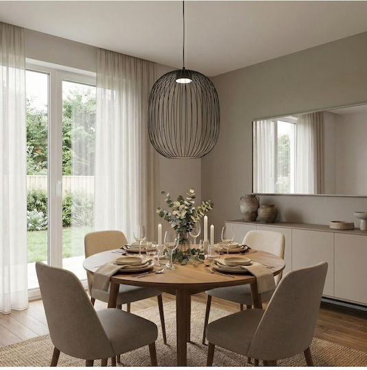 Emibig Black Pendant Ceiling Light