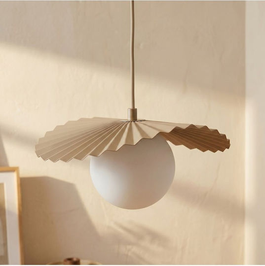 Emibig Beige Pendant Ceiling Light