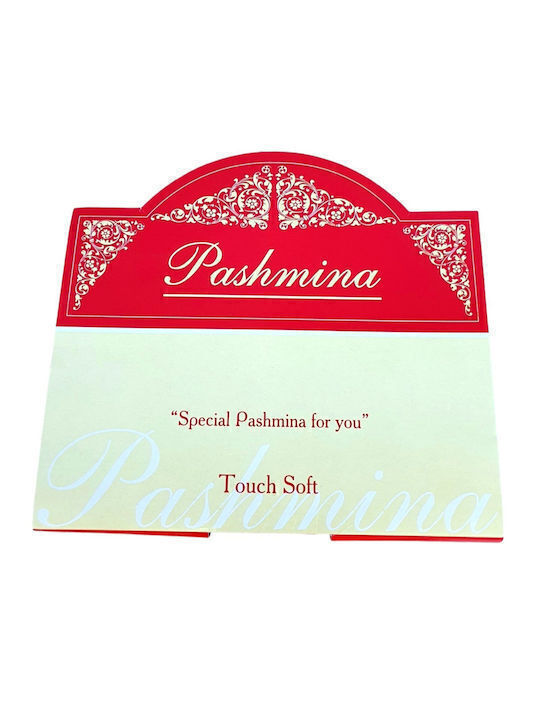 Pashmina Women's Silk Shawl Red