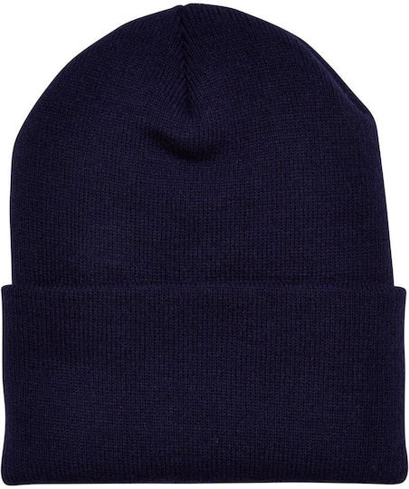 Beanie Ανδρικός Σκούφος Πλεκτός σε Μπλε χρώμα