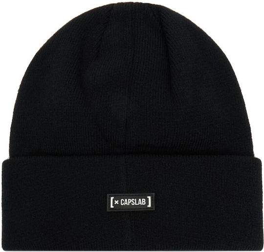 Men's Knitted Beanie Black Color