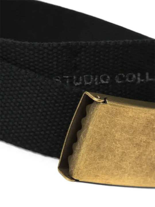 Men's Belt Webbing Black