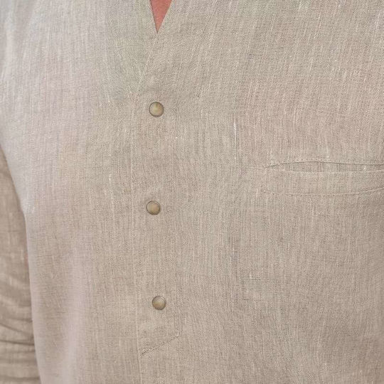 Giblor's Giblor's Kochjacke Beige