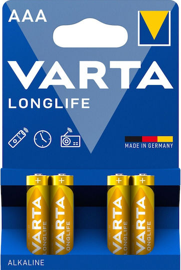 Varta Αλκαλική Μπαταρία AAA 1.5V