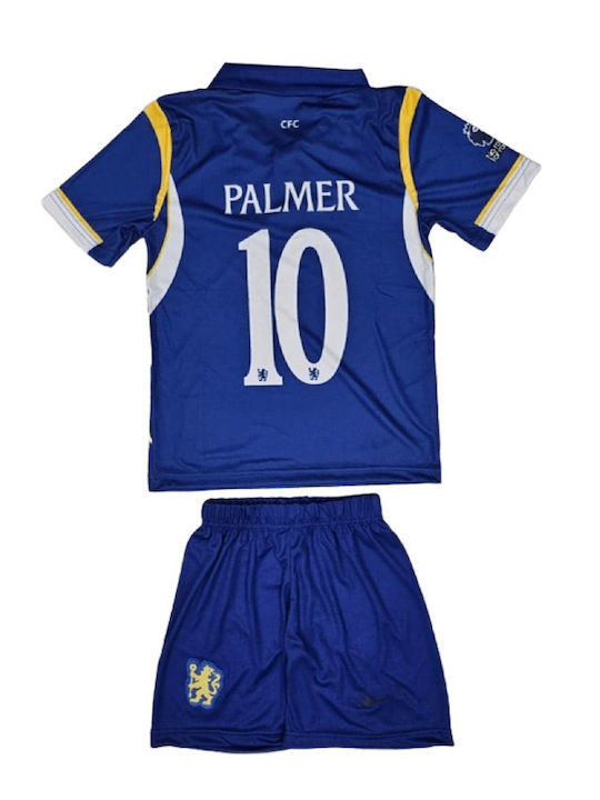 Детски Комплект Футбол Palmer Chelsea 2026-2027 Син Balón De Oro Унисекс Детски Blue Ab195