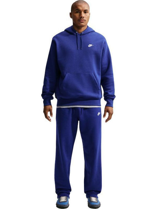 Club Hooded Sweatshirt Blue