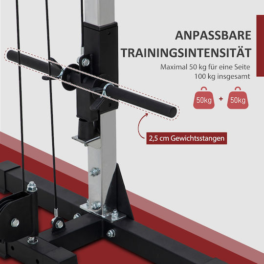 Echipament Multifuncțional de Fitness cu Greutăți 50 kg