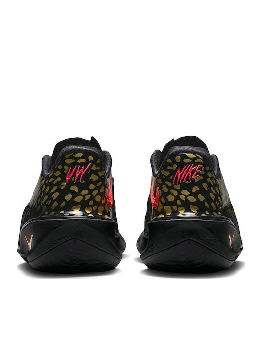 G.T. Cut 4 Victor Wembanyama Niedrige Basketballschuhe Schwarz / Metallic Gold / Bright Crimson