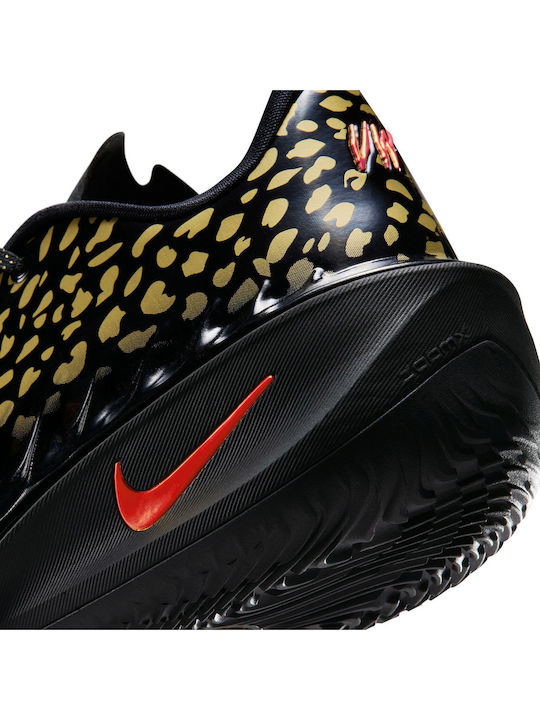 G.T. Cut 4 Victor Wembanyama Niedrige Basketballschuhe Schwarz / Metallic Gold / Bright Crimson