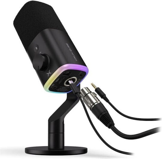 Qube Microphone XLR USB Tabletop