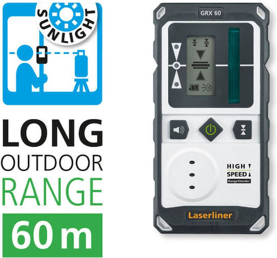 Laserliner Duraplane G360 RX Περιστροφικό Αλφάδι Laser Πράσινης Δέσμης 7.4V