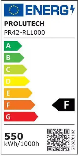 Prolutech Bandă LED Impermeabilă 220V Lumină Alb Natural 50m Tip SMD5050