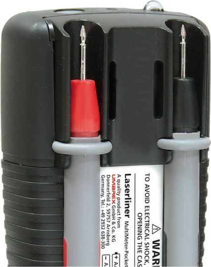 Laserliner Laserliner Digitalmultimeter mit Messung AC DC Widerstand LL-083.032E