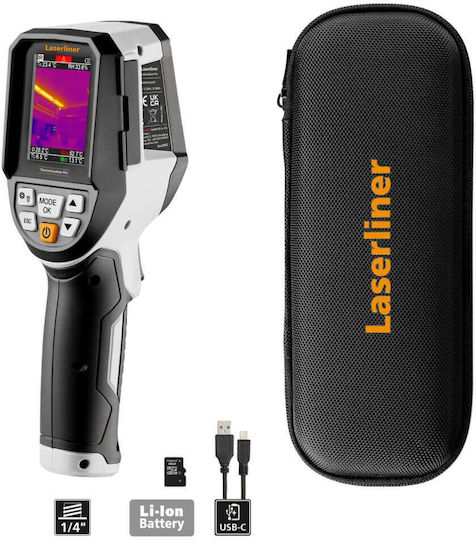 Laserliner LL-082.078A Θερμοκάμερα Χειρός με Οθόνη 2.4" για Θερμοκρασίες από 20°C έως 400°C