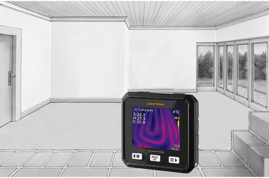 Laserliner LL-082.079A Compact Thermal Camera with 2.8" Screen for Temperatures from 20°C to 550°C