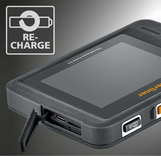Laserliner LL-082.077A Compact Thermal Camera with 3.5" Touch Screen for Temperatures from 20°C to 550°C